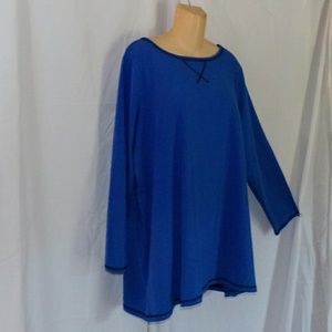 Avenue Long Sleeved Tunic Top Size 22/24 EUC